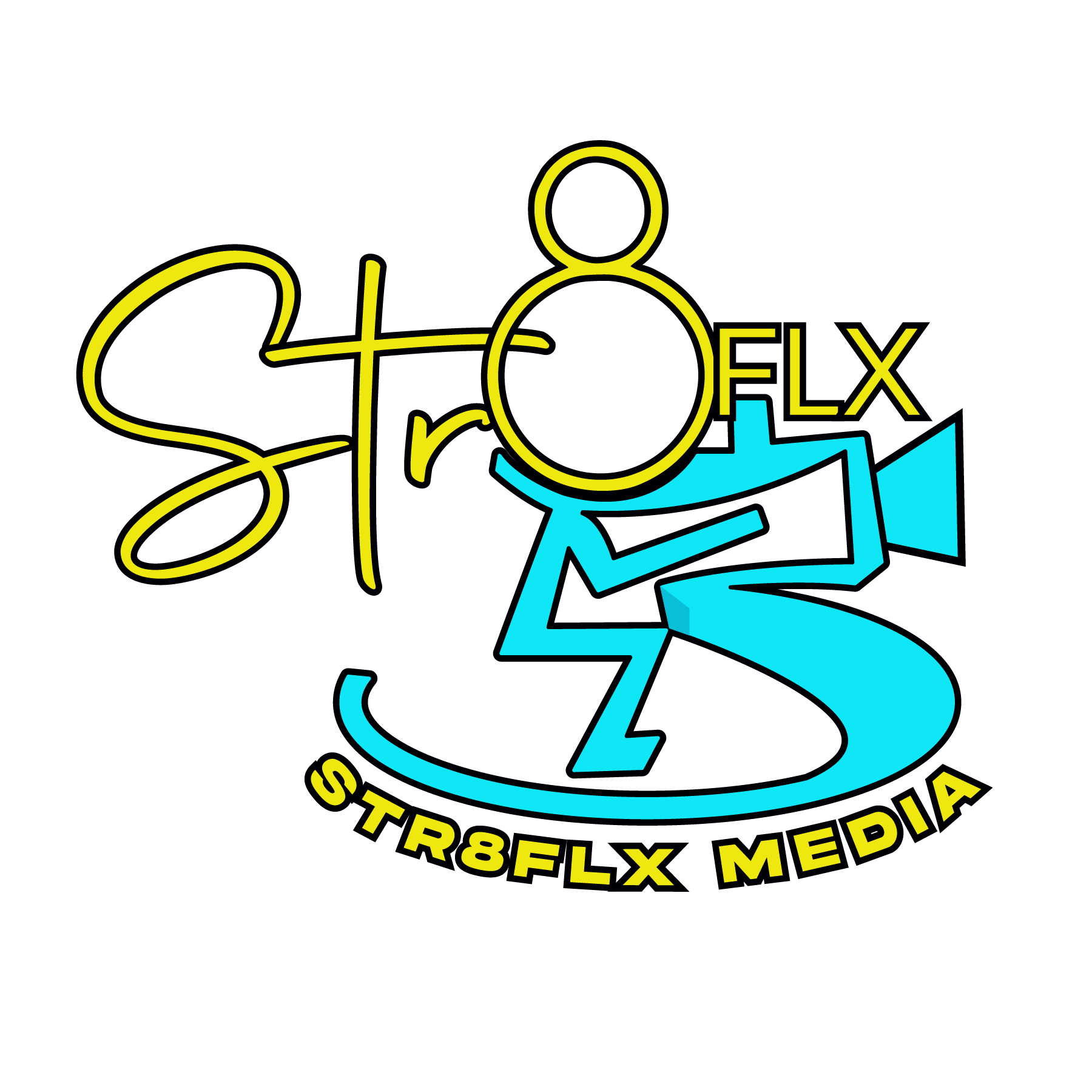 STR8FLX Media Logo